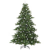 Kunstig sammensatt juletre med 300 LED med stativ 240 cm PVC