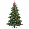 Kunstig sammensatt juletre med 300 LED med stativ 240 cm PVC