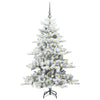 Kunstig sammensatt juletre med 150 LED med stativ 150 cm PVC