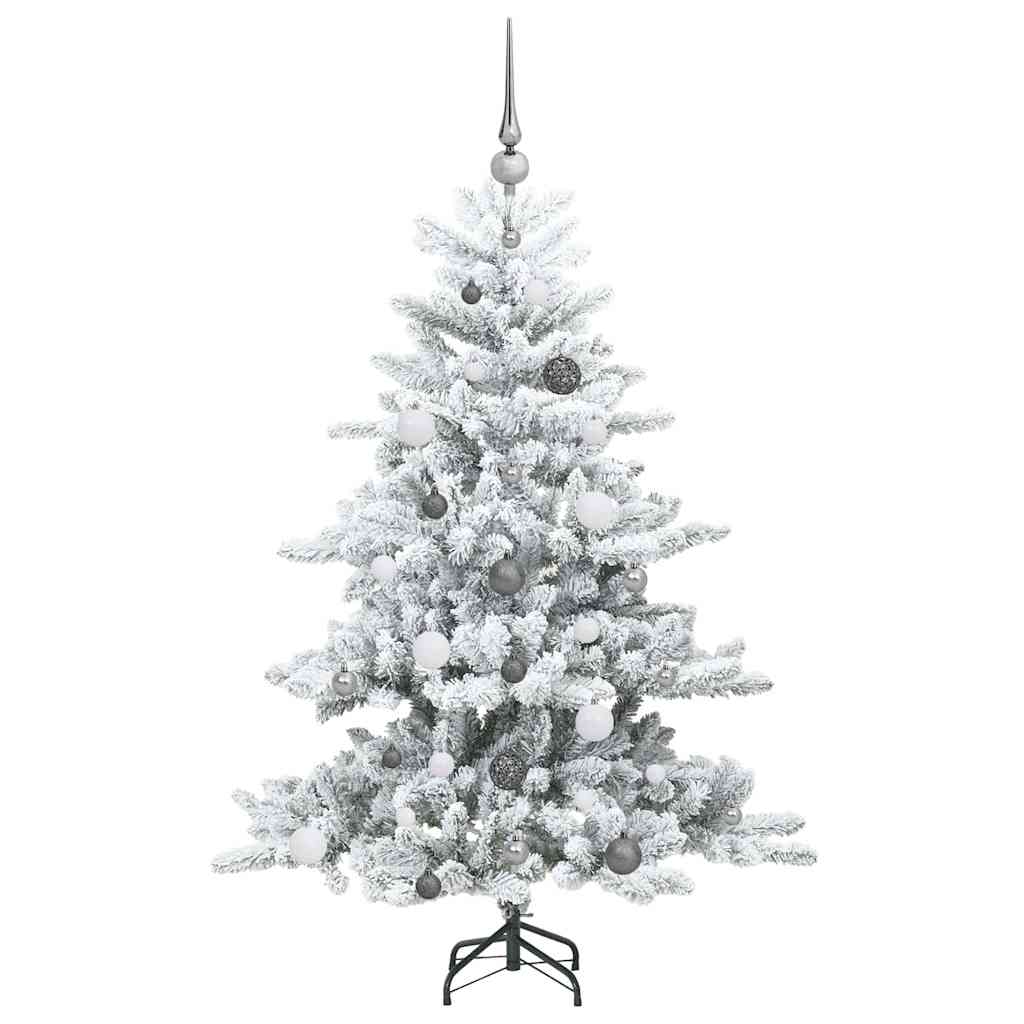 Kunstig sammensatt juletre med 150 LED med stativ 150 cm PVC