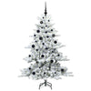 Kunstig sammensatt juletre med 150 LED med stativ 150 cm PVC
