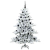 Kunstig sammensatt juletre med 150 LED med stativ 150 cm PVC