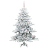 Kunstig sammensatt juletre med 150 LED med stativ 150 cm PVC