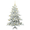 Kunstig sammensatt juletre med 150 LED med stativ 150 cm PVC
