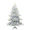 Kunstig sammensatt juletre med 150 LED med stativ 150 cm PVC
