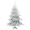 Kunstig sammensatt juletre med 150 LED med stativ 150 cm PVC