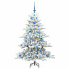 Kunstig sammensatt juletre med 150 LED med stativ 150 cm PVC