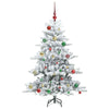Kunstig sammensatt juletre med 150 LED med stativ 150 cm PVC