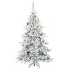 Kunstig sammensatt juletre med 300 LED med stativ 180 cm PVC