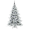 Kunstig sammensatt juletre med 300 LED med stativ 180 cm PVC