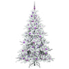 Kunstig sammensatt juletre med 300 LED med stativ 180 cm PVC