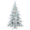 Kunstig sammensatt juletre med 300 LED med stativ 180 cm PVC