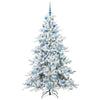 Kunstig sammensatt juletre med 300 LED med stativ 180 cm PVC