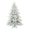 Kunstig sammensatt juletre med 300 LED med stativ 210 cm PVC