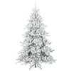 Kunstig sammensatt juletre med 300 LED med stativ 210 cm PVC