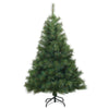 Kunstig juletre med 150 LED med stativ grønn 120 cm PE og PVC