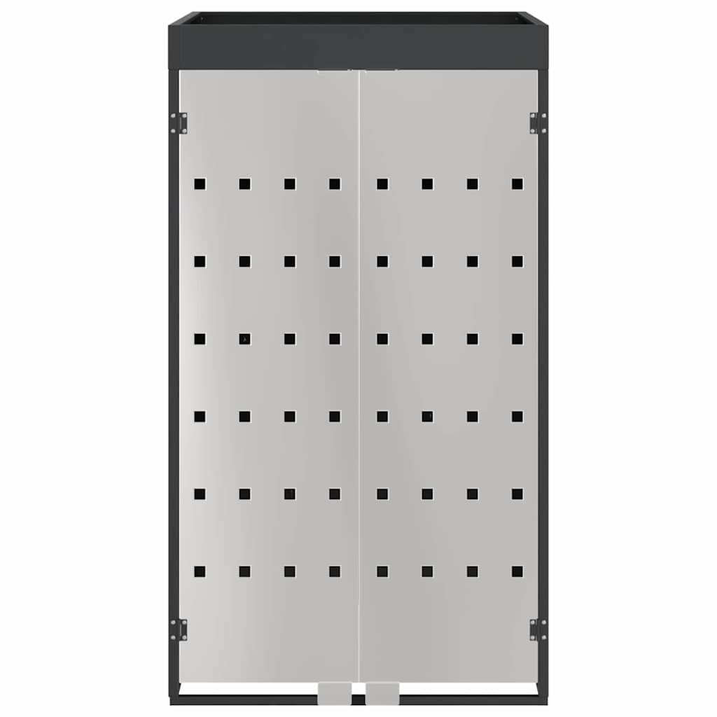 Oppbevaring av hjulbeholder med plantertak for 240L beholder