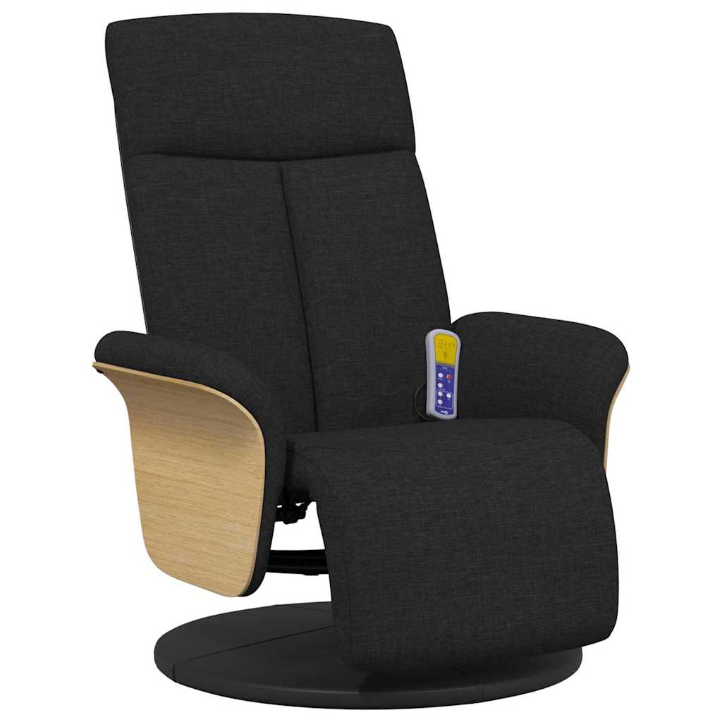 Massasjestol Svart 79 x 87 x 104,5 cm stoff