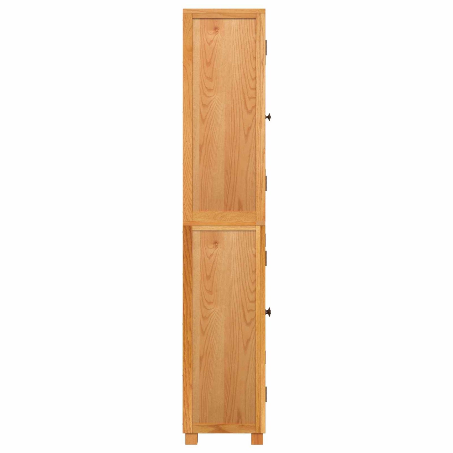 Lager møbelsett med hylle 2 pcs Naturlig Konstruert tre og eik vidaXL