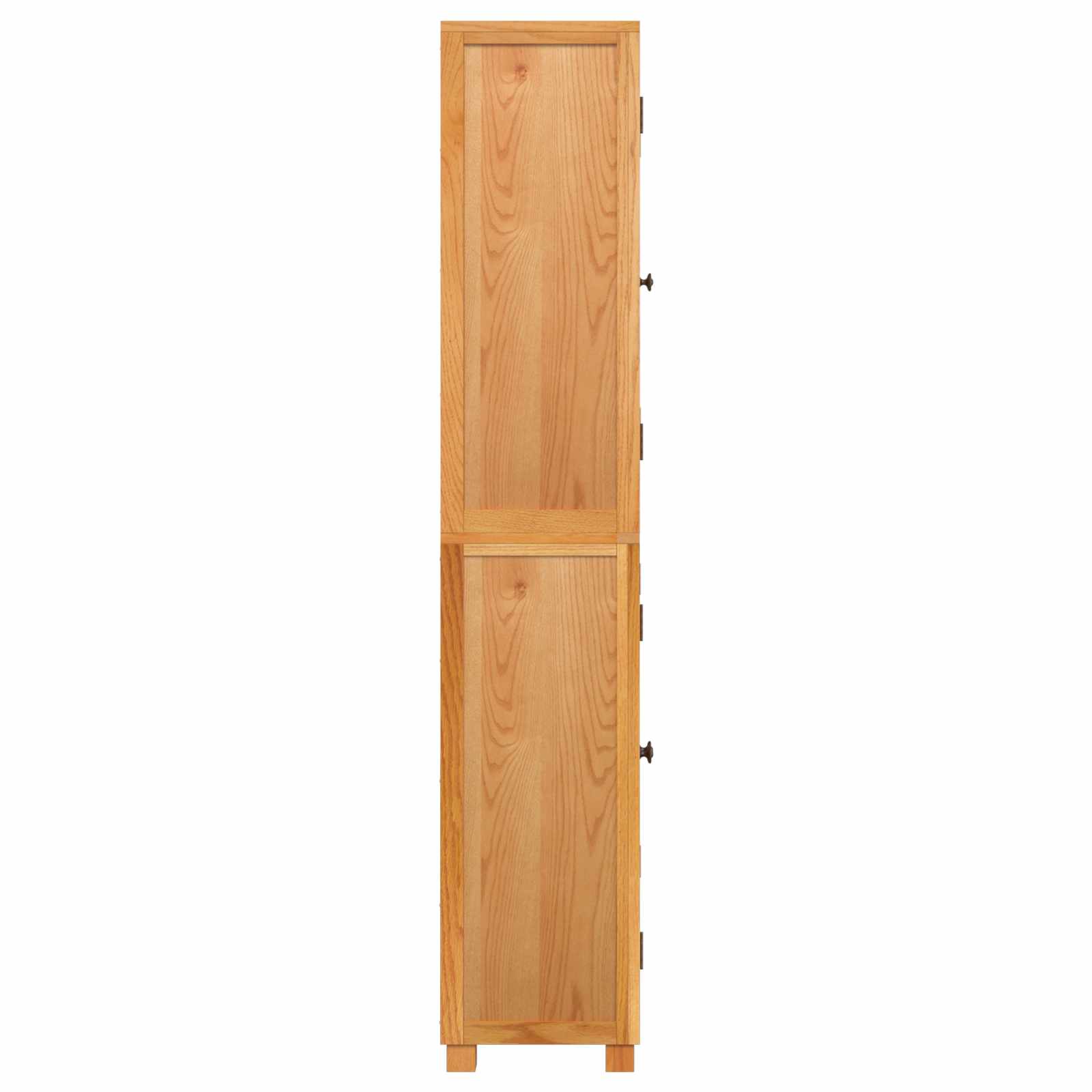Lager møbelsett med hylle 2 pcs Naturlig Konstruert tre og eik vidaXL