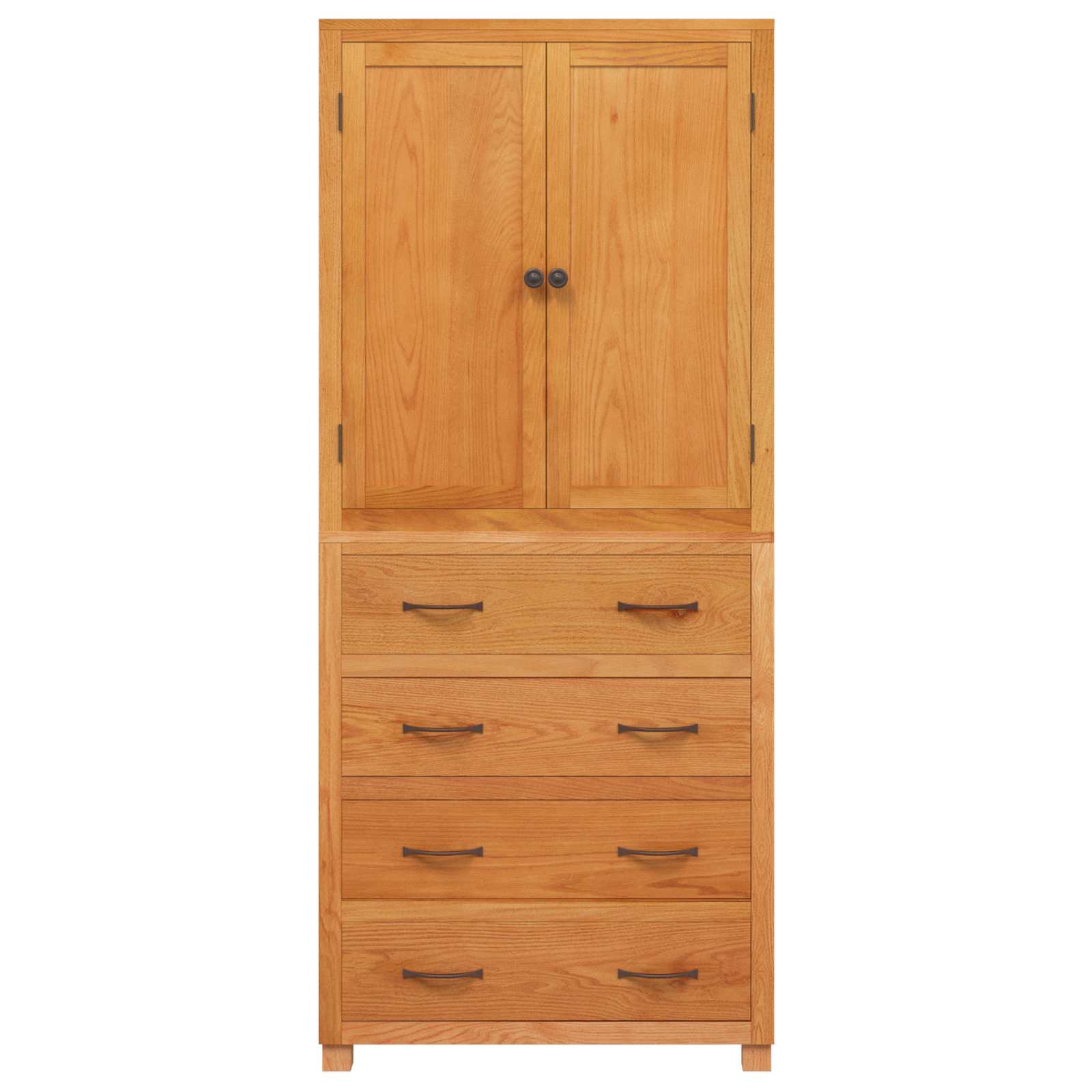 Lager møbelsett med skuff med lagring Brun Konstruert tre vidaXL