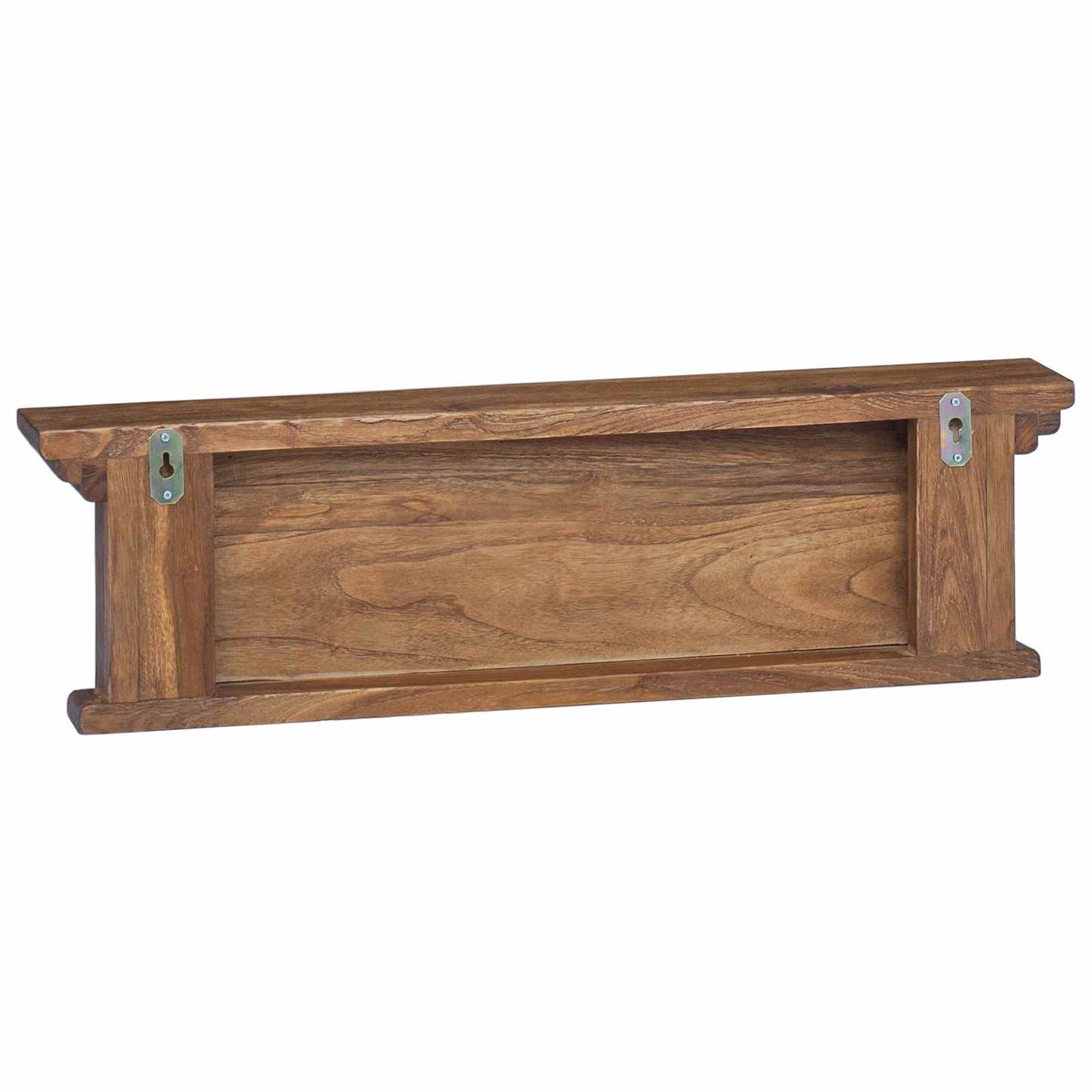 Vegghengt kleshenger Naturlig 70 x 10 x 20 cm Massivt Teaktre