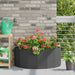 Plantekassed Svart 90 x 45 x 35 cm Stål
