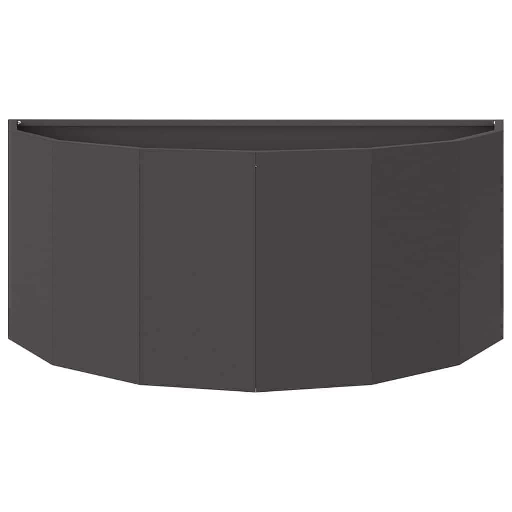 Plantekassed Svart 90 x 45 x 35 cm Stål