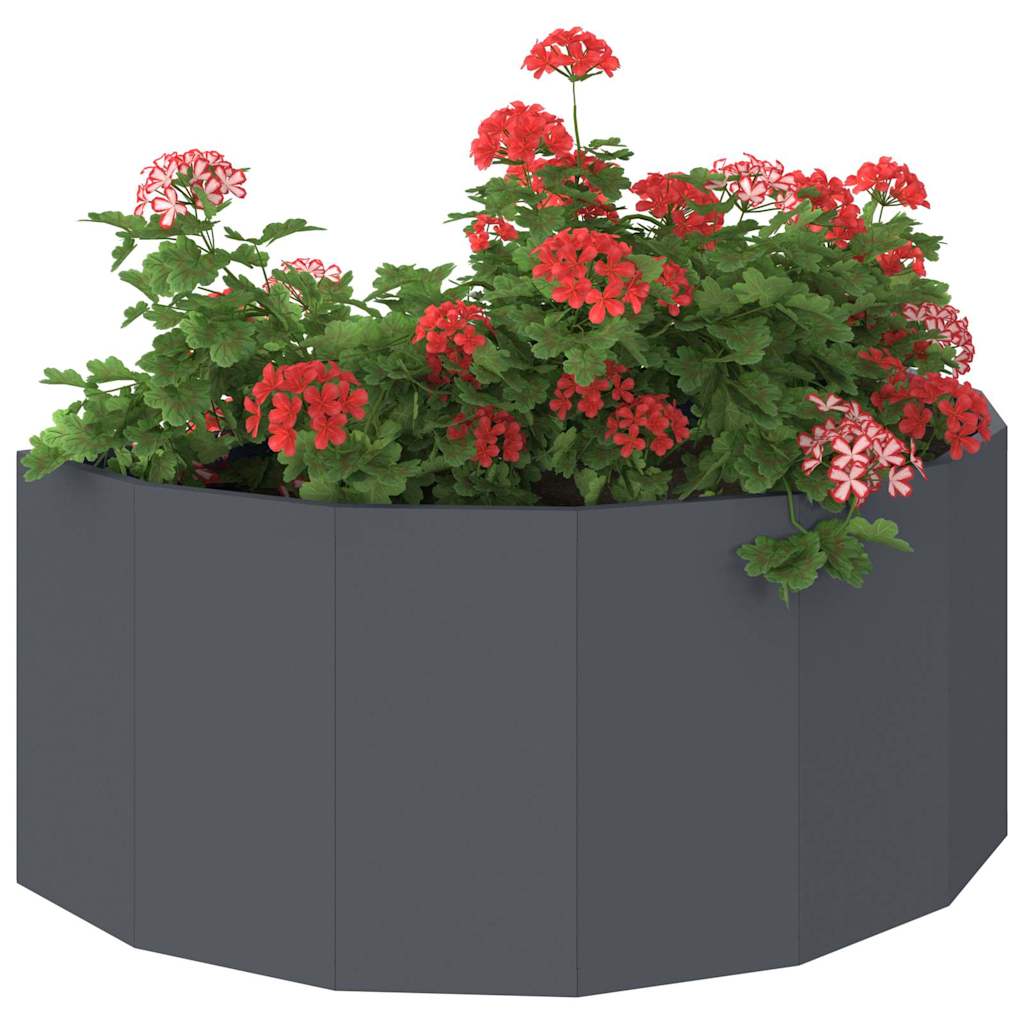 Plantekassed Antrasitt 90 x 45 x 35 cm Stål