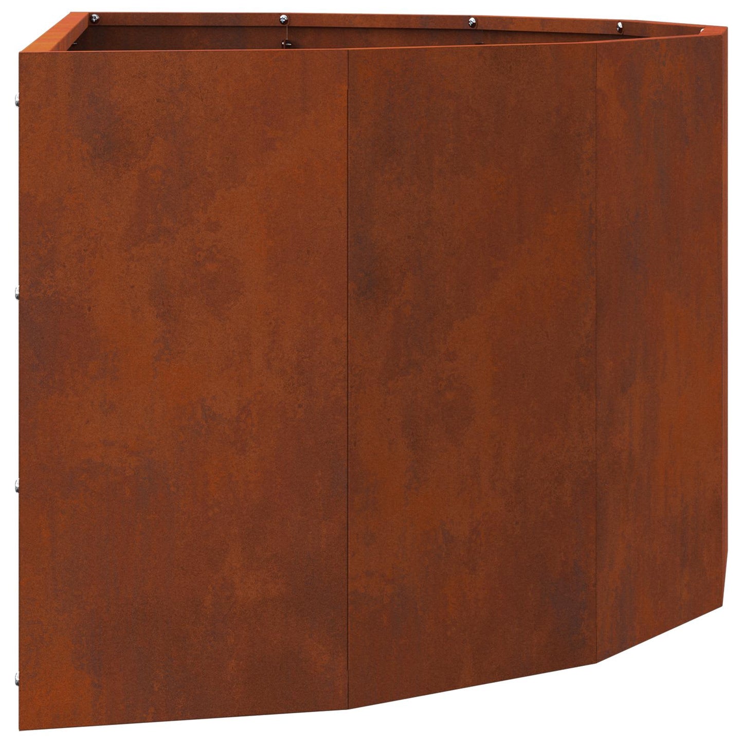 Plantekassed Rusten 90 x 45 x 35 cm Cortenstål