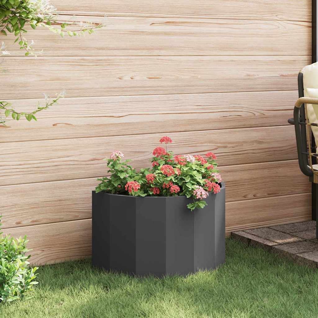 Plantekassed Svart 60 x 30 x 35 cm Stål
