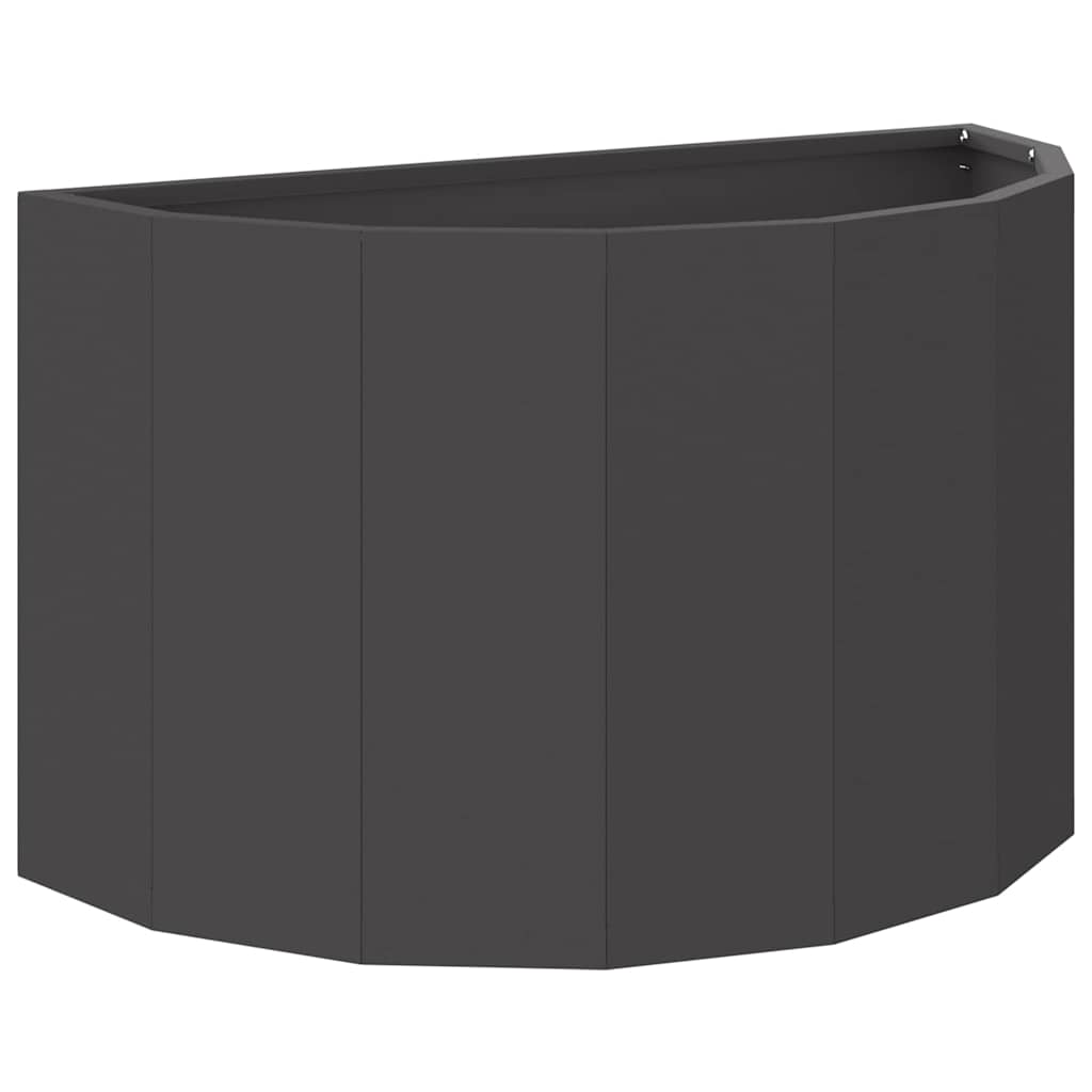 Plantekassed Svart 60 x 30 x 35 cm Stål