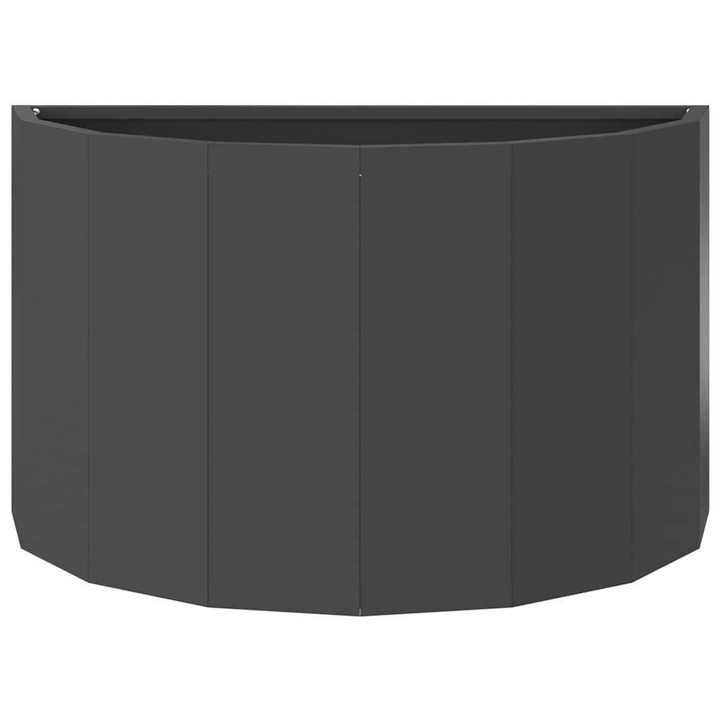 Plantekassed Svart 60 x 30 x 35 cm Stål