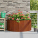 Plantekassed Rusten 120 x 60 x 50 cm Cortenstål