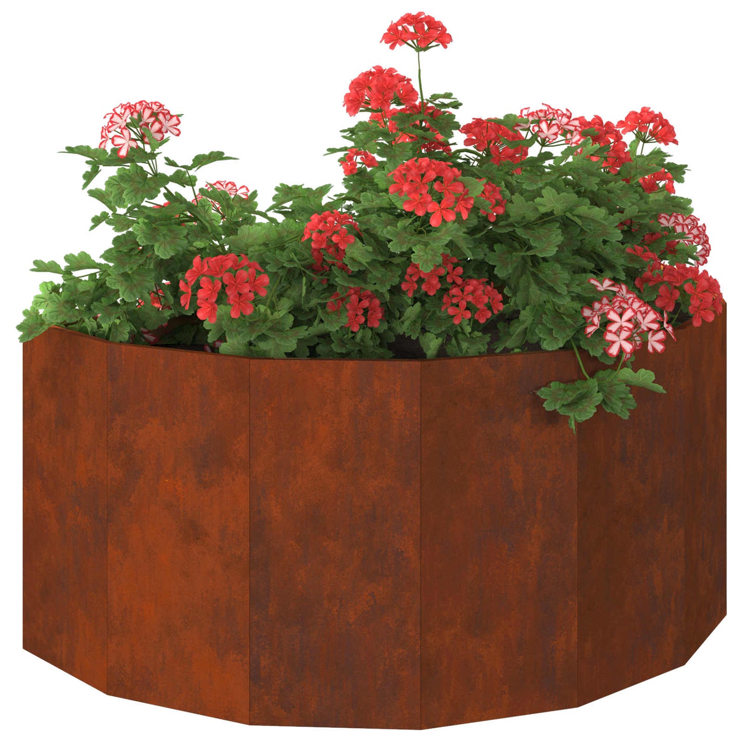 Plantekassed Rusten 120 x 60 x 50 cm Cortenstål