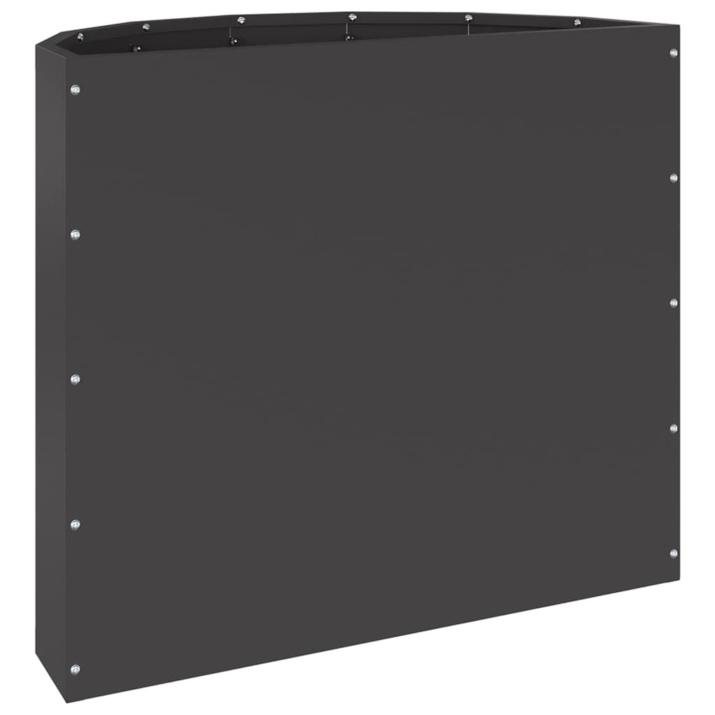 Plantekassed Svart 60 x 30 x 50 cm Stål