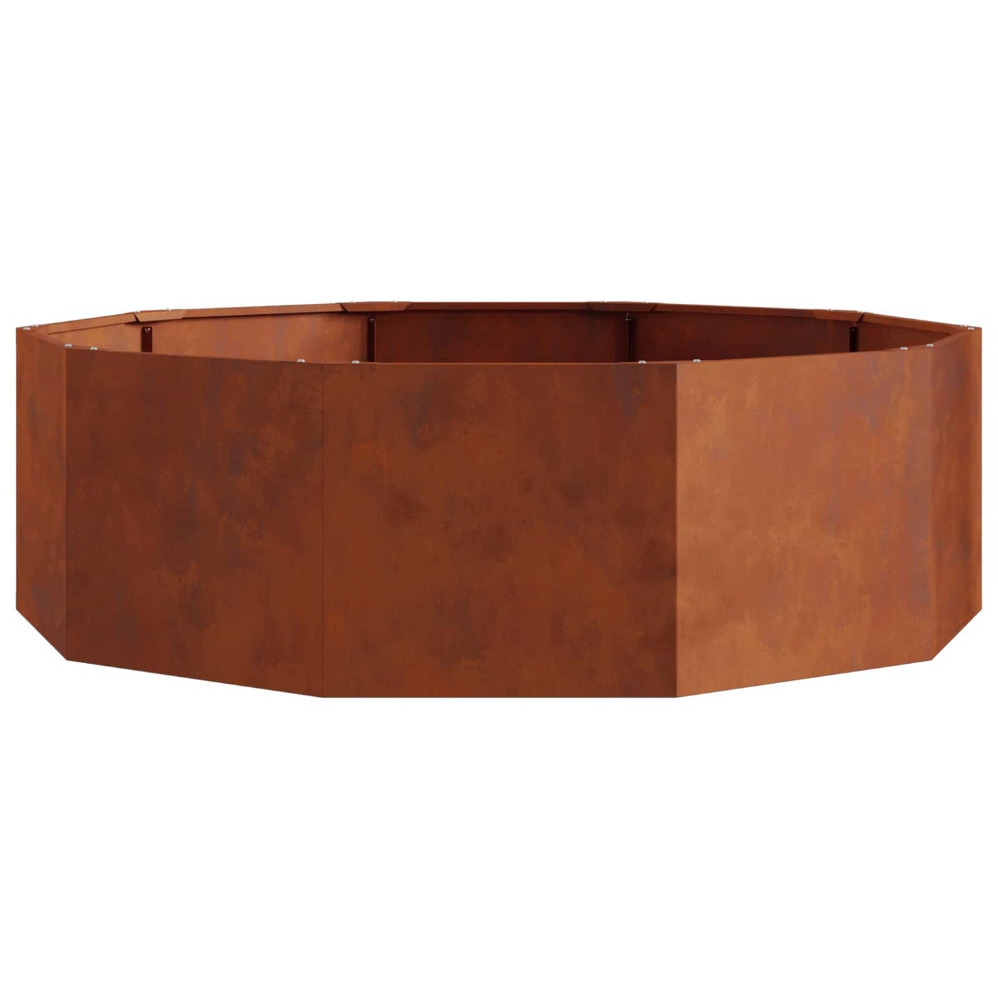 Plantekassed Rusten 120 x 120 x 35 cm Cortenstål