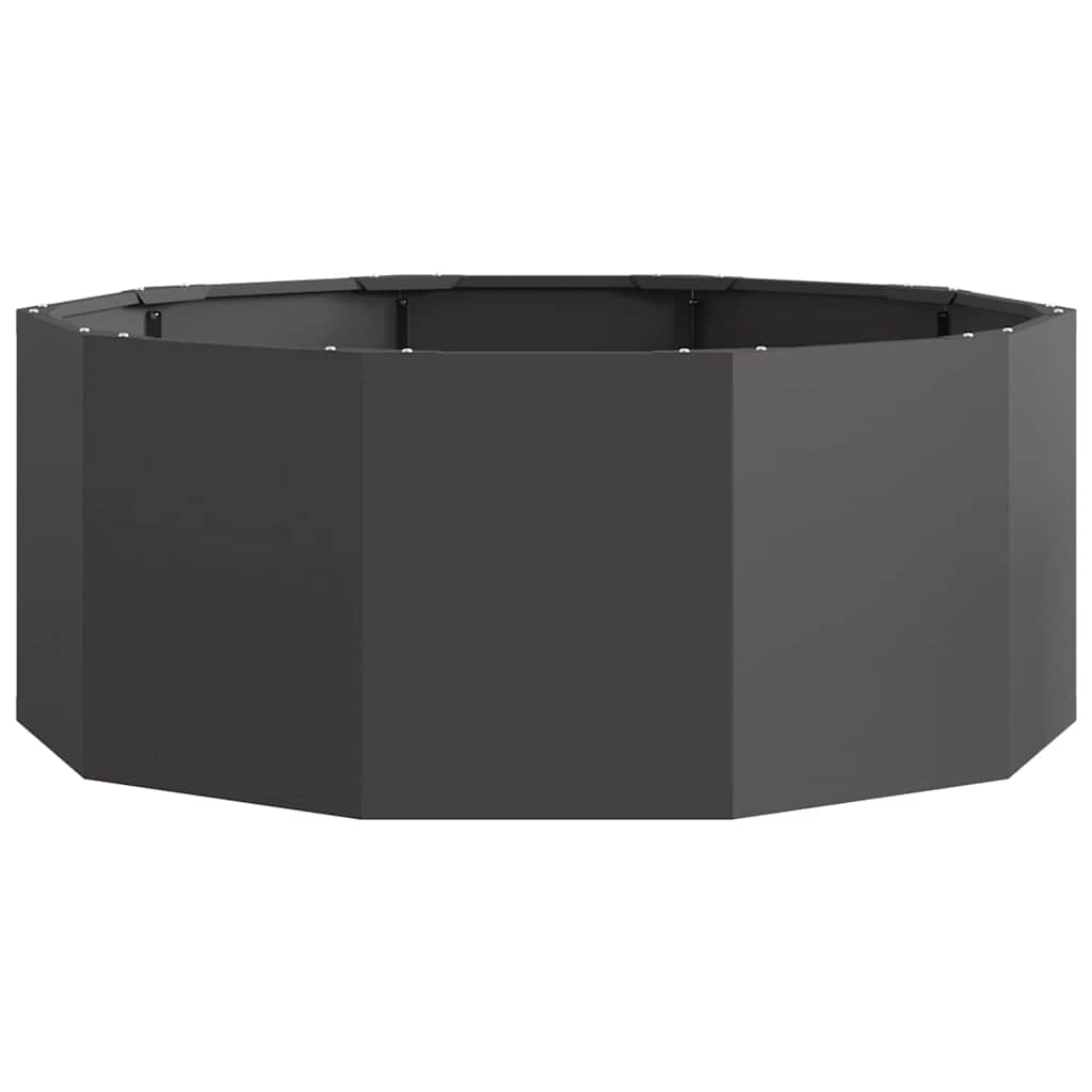 Plantekassed Svart 90 x 90 x 35 cm Stål