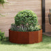 Plantekassed Rusten 90 x 90 x 35 cm Cortenstål