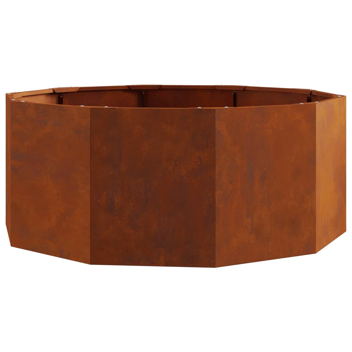 Plantekassed Rusten 90 x 90 x 35 cm Cortenstål