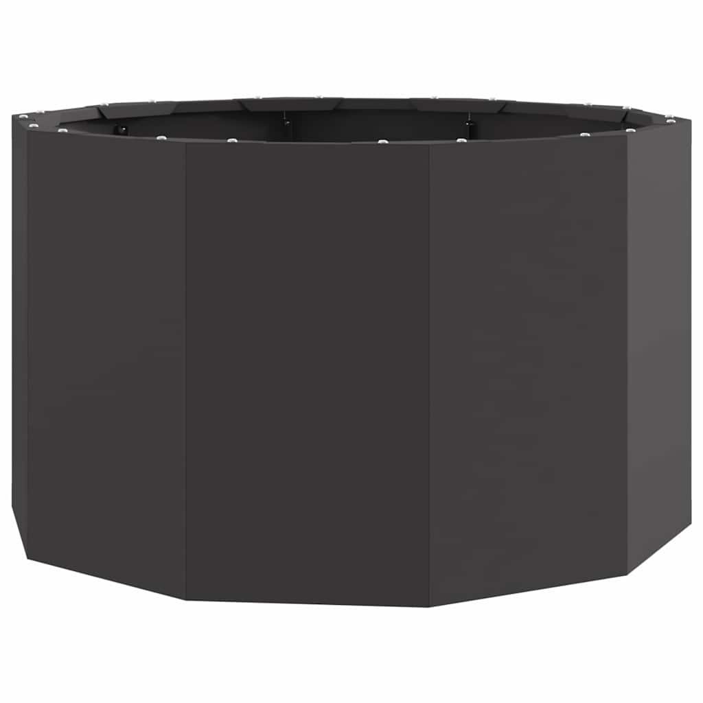 Plantekassed Svart 60 x 60 x 35 cm Stål