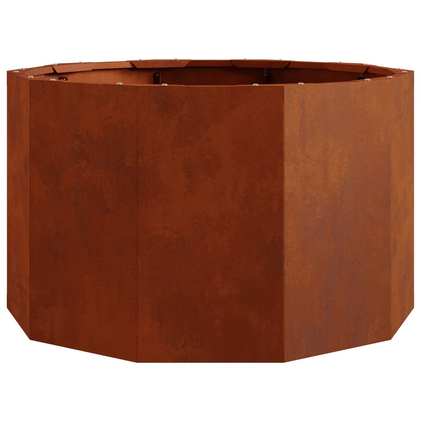 Plantekassed Rusten 60 x 60 x 35 cm Cortenstål