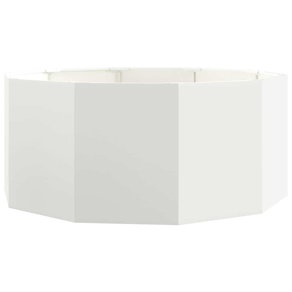 Plantekassed Hvit 120 x 120 x 50 cm Stål