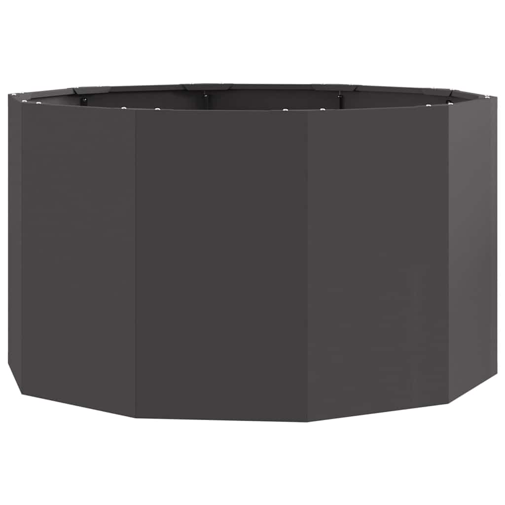 Plantekassed Svart 90 x 90 x 50 cm Stål