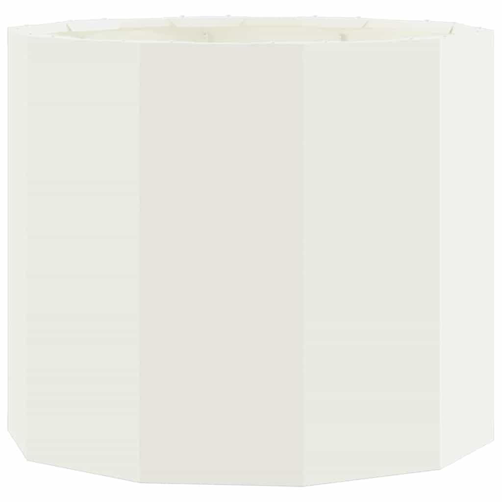 Plantekassed Hvit 60 x 60 x 50 cm Stål