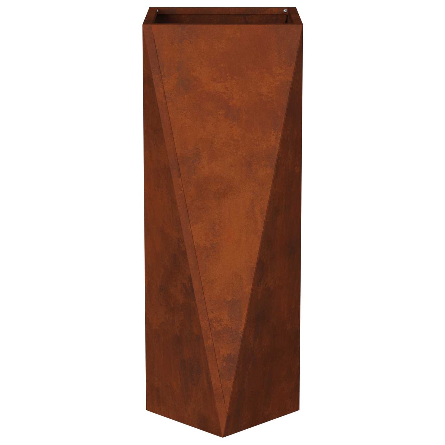 Plantekassed Rusten 30 x 30 x 75 cm Cortenstål