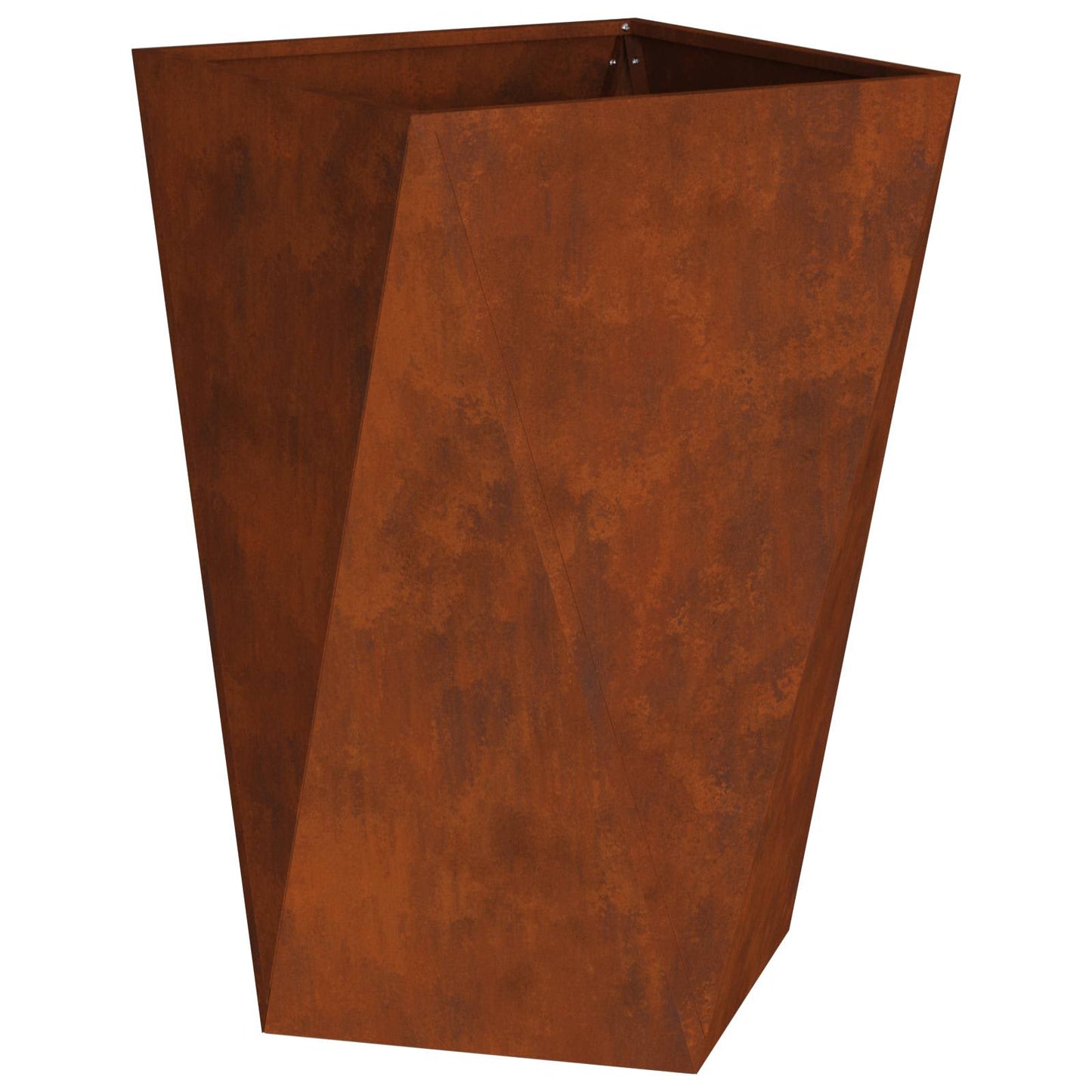 Plantekassed Rusten 50 x 50 x 75 cm Cortenstål