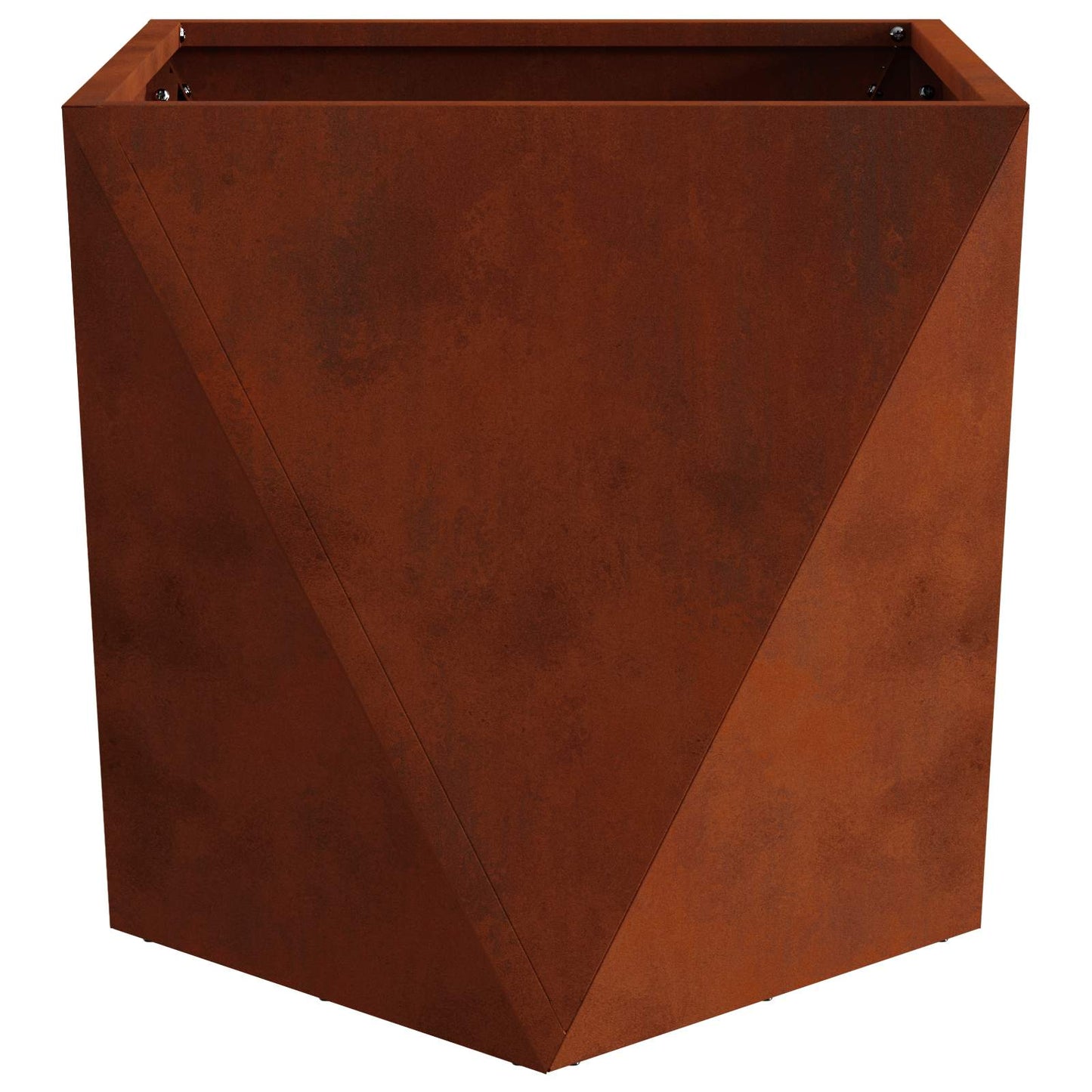 Plantekassed Rusten 50 x 50 x 50 cm Cortenstål