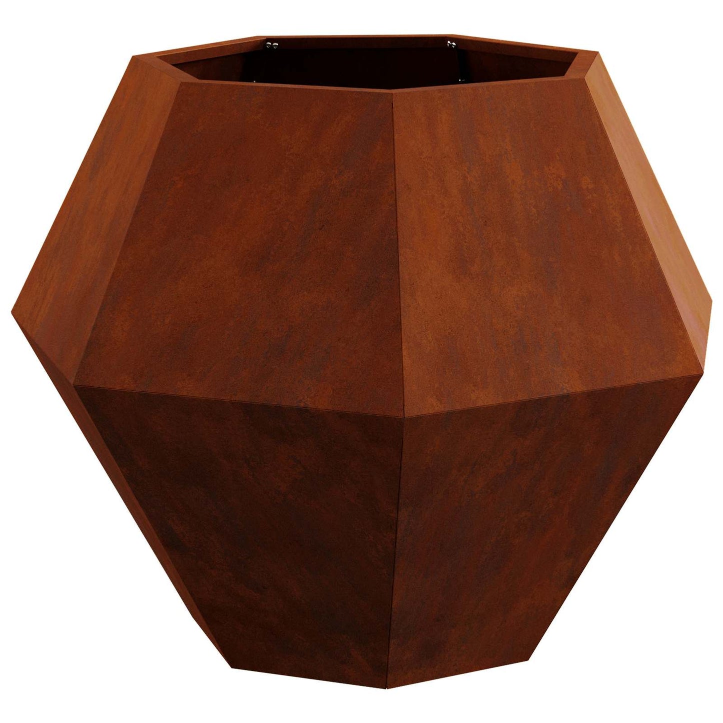 Plantekassed Rusten 75 x 75 x 60 cm Cortenstål