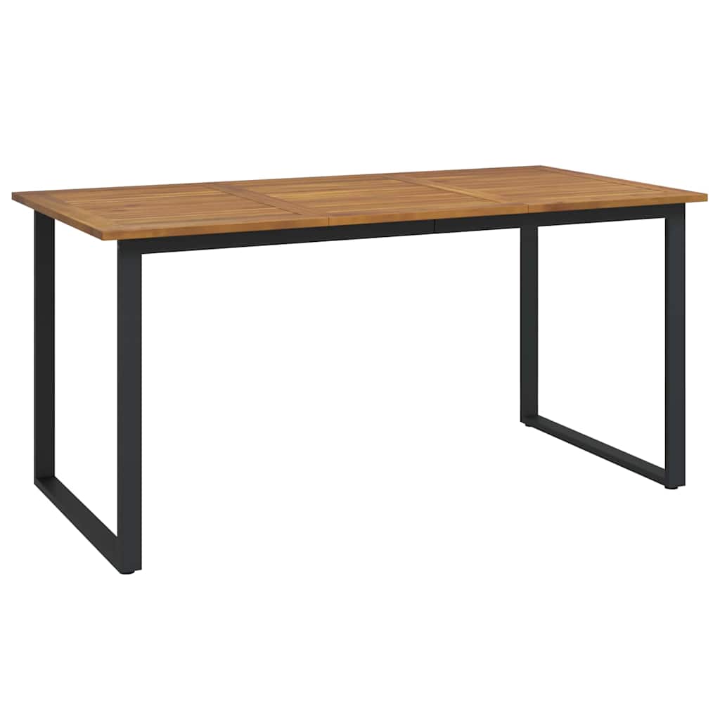 Hage Spisegruppe 7 pcs Grå Solid akasietre